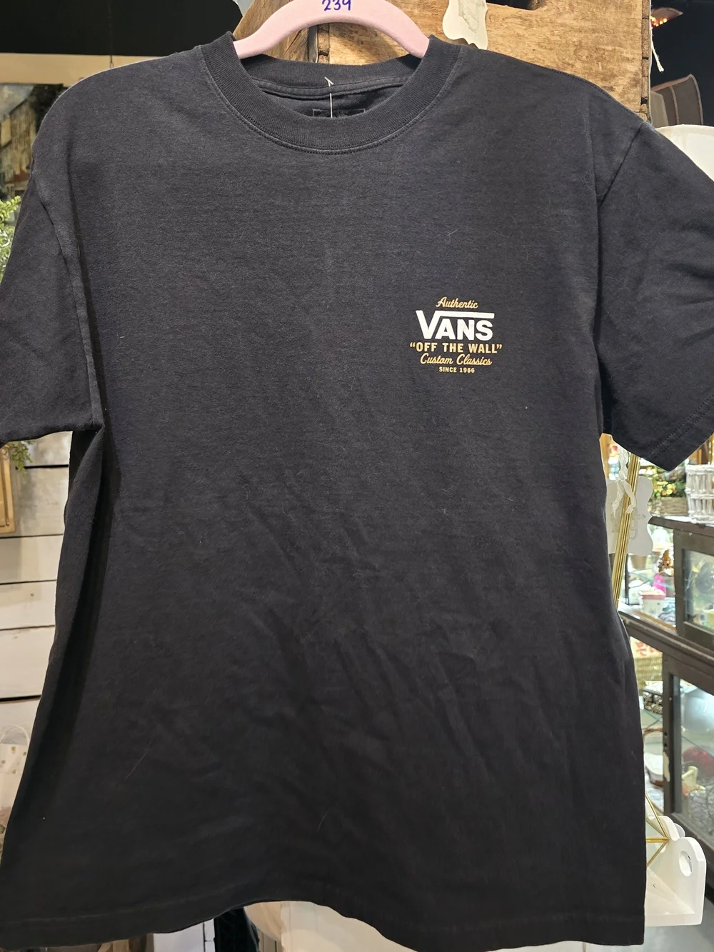 Vans Men's 'Off The Wall' Short Sleeve T-Shirt - Black